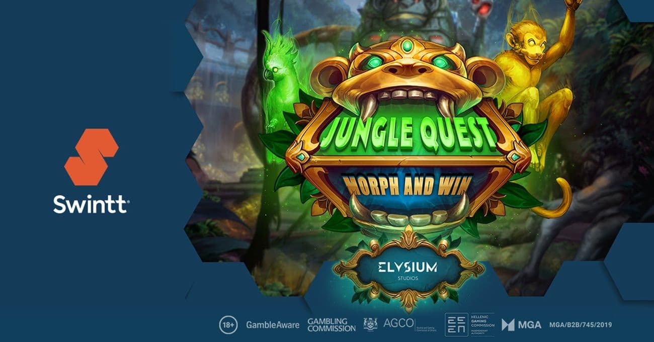 Swintt Expands Portfolio With Elysium Studios’ Jungle Quest Morph & Win Slot