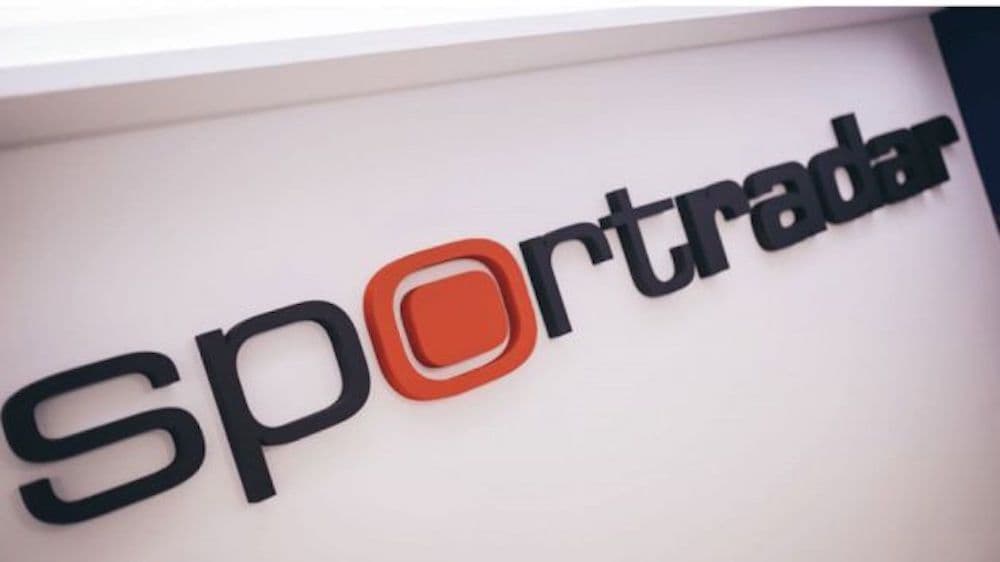 Altenar and Sportradar logos with a gavel and US court documents referencing New Jersey and Switzerland